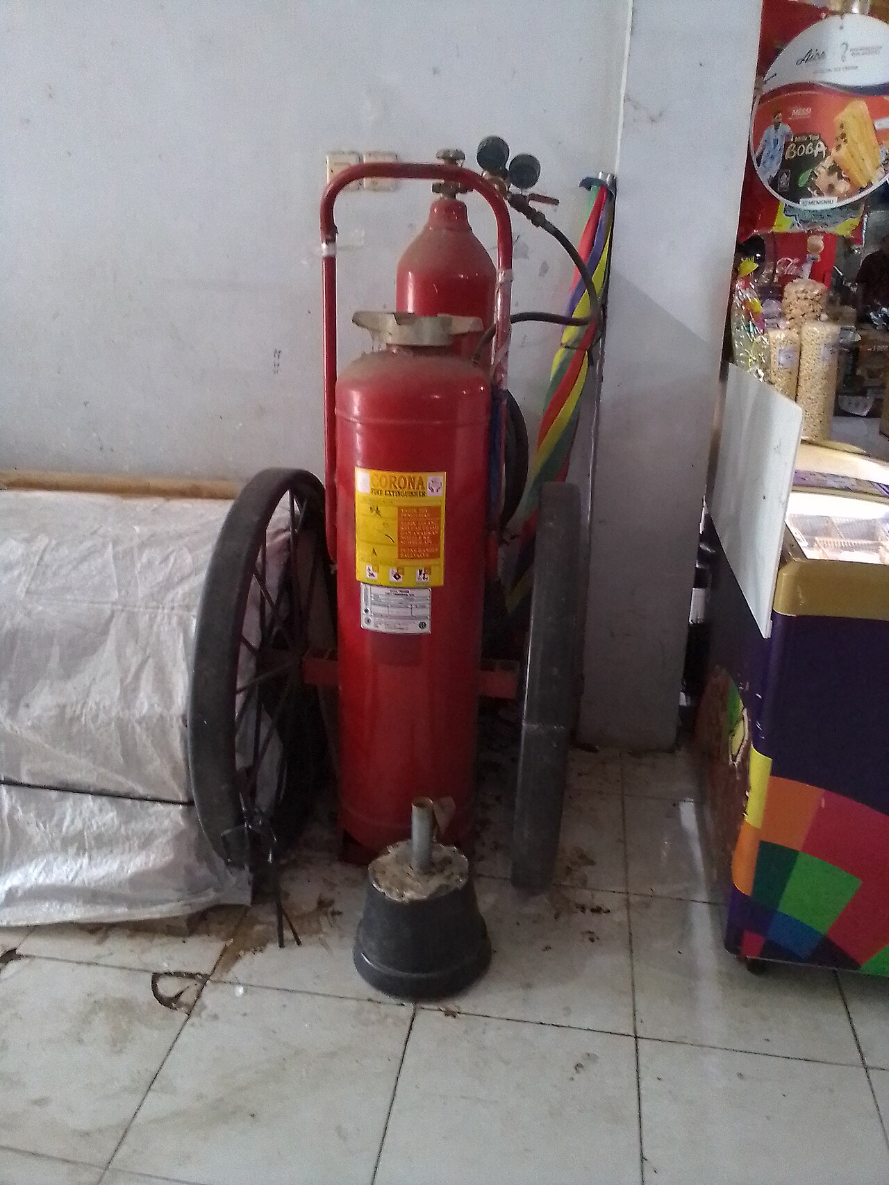 Operasi pemadaman kebakaran wanasaba
